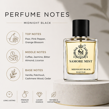 Samore Mist Midnight Black